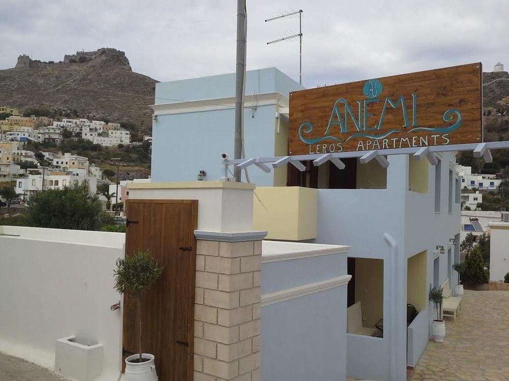 Anemi Leros Apartments Panteli Buitenkant foto